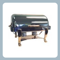 Vintage - 8 Quart Full size oblong chafer Vintage - 8 Quart Full size oblong chafer